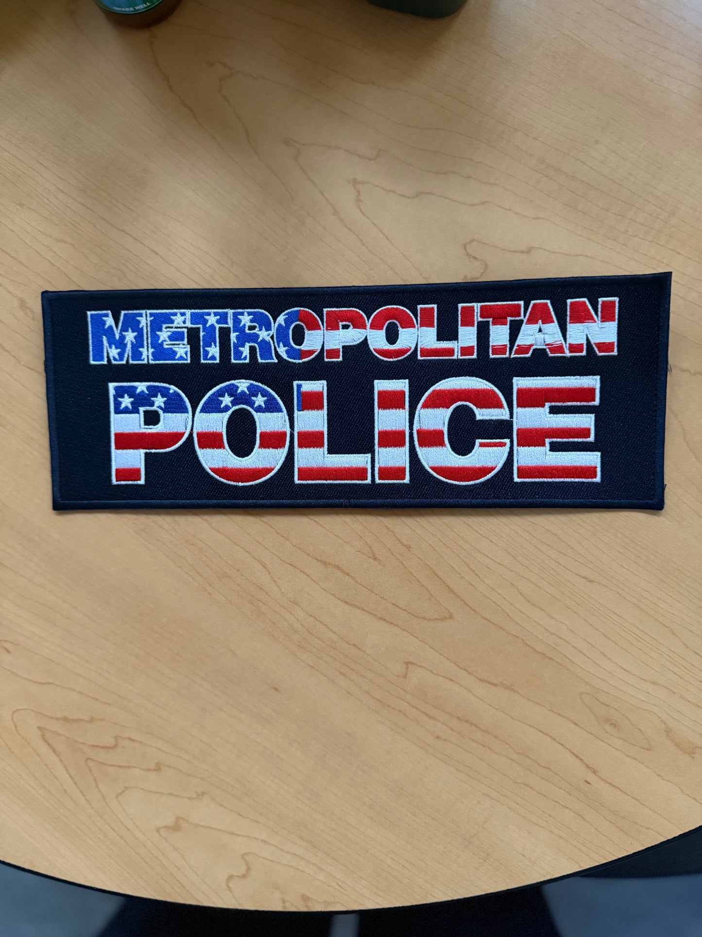 D.C Police USA Back Patch