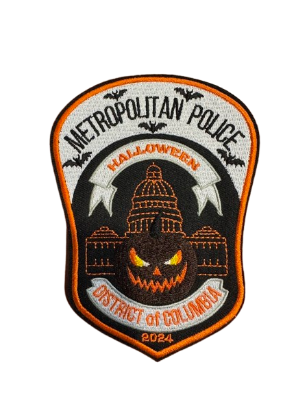 DC Halloween Police Patch