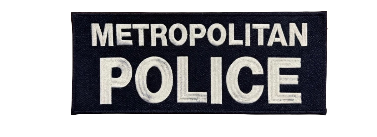 D.C Police Officer Back Patch