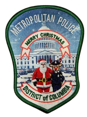 DC Santa Police Patch