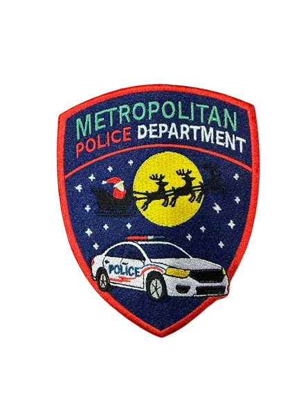 D.C XMas Police Patch
