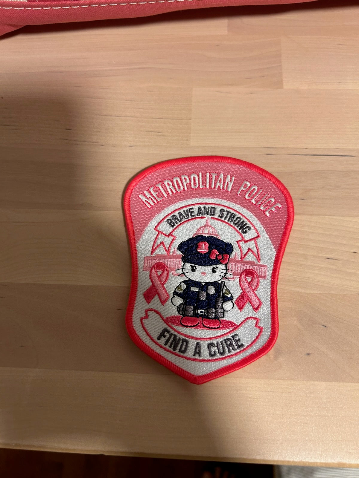 D.C. Police Breast Cancer Awareness Patch
