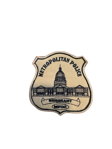 DC Police Sergeant Patch