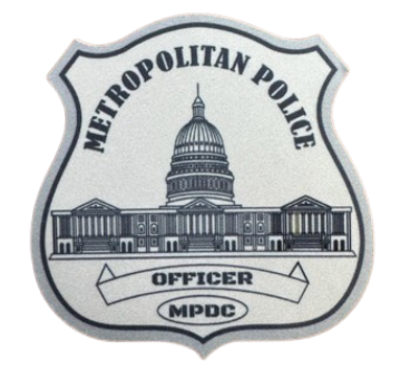 D.C. Police Officer Sublimated Patch