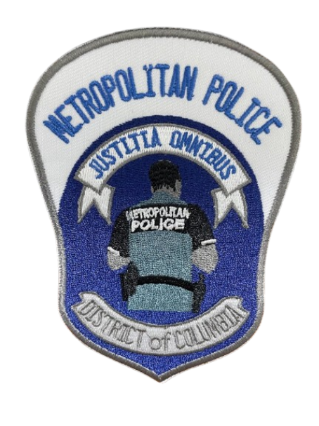 DC Back the Blue Police Patch