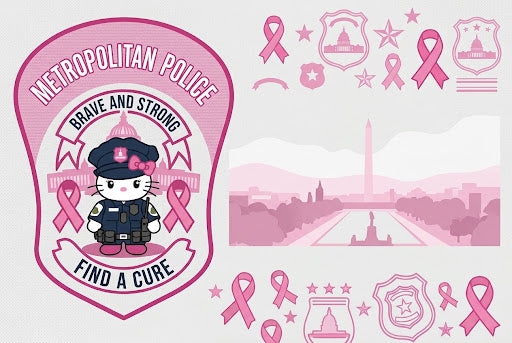 D.C. Police Breast Cancer Awareness Month Patch