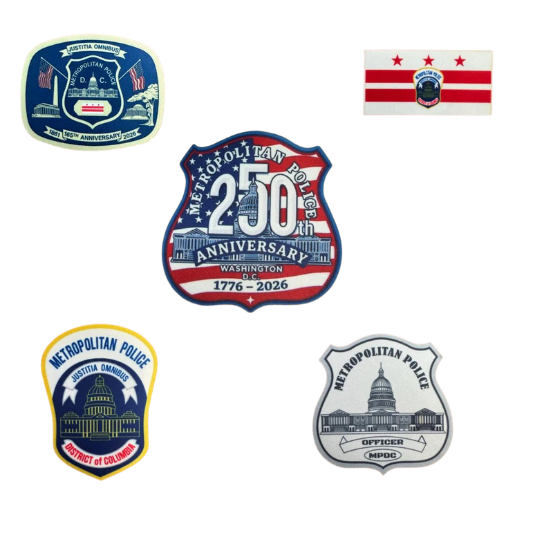 MPDC Sublimated Patches