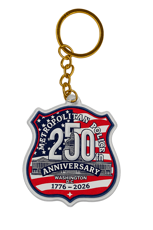 MPDC USA 250th Keychain