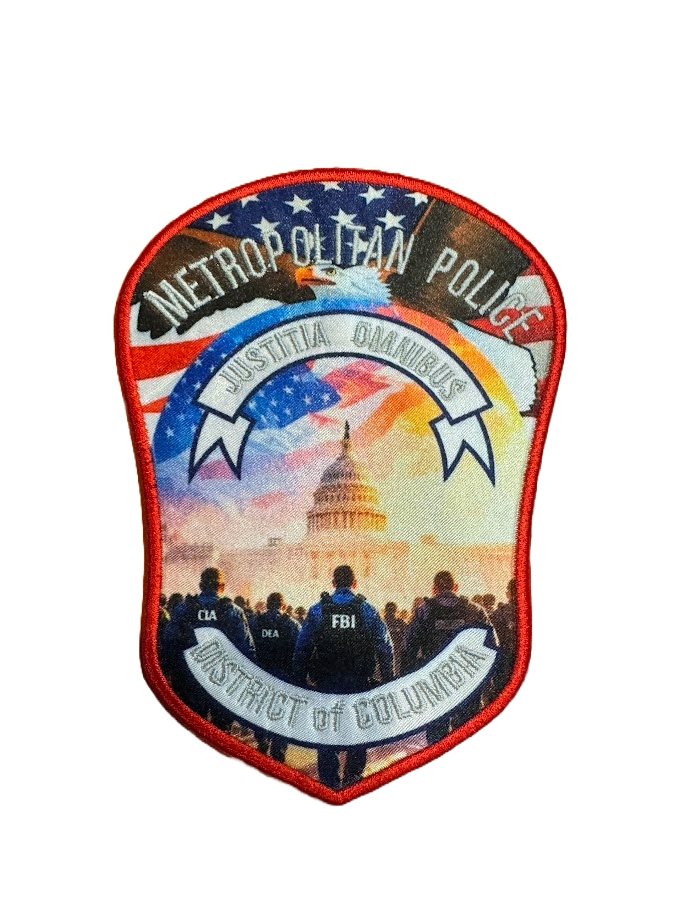 DC Federal Takeover 2025 Police Patch