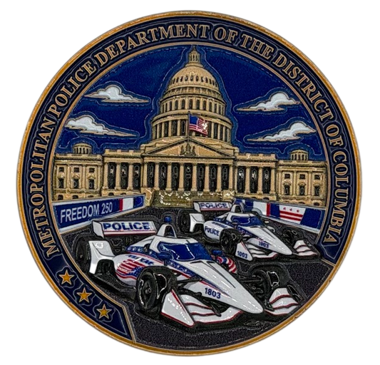 D.C. Police Grand Prix Challenge Coin
