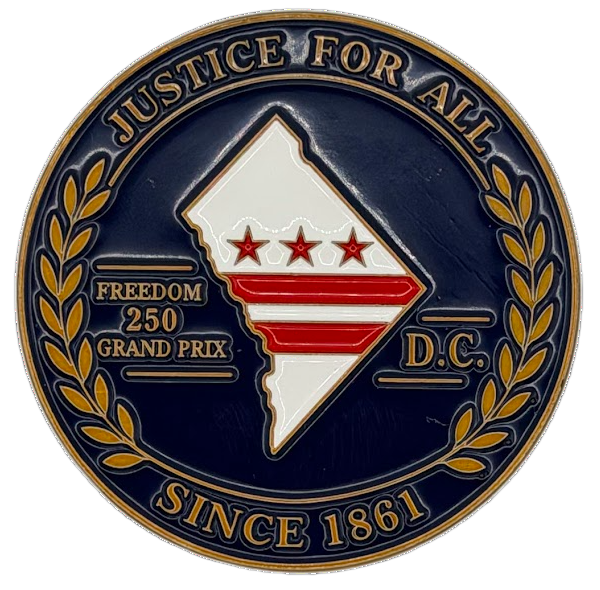 D.C. Police Grand Prix Challenge Coin