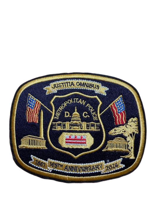 DC 165th Anniversary Police Patch