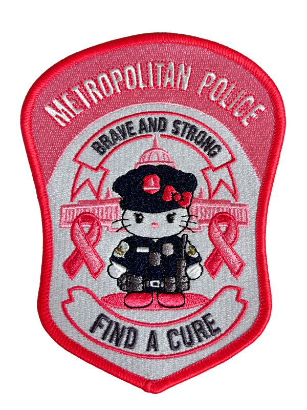 D.C. Police Breast Cancer Awareness Patch