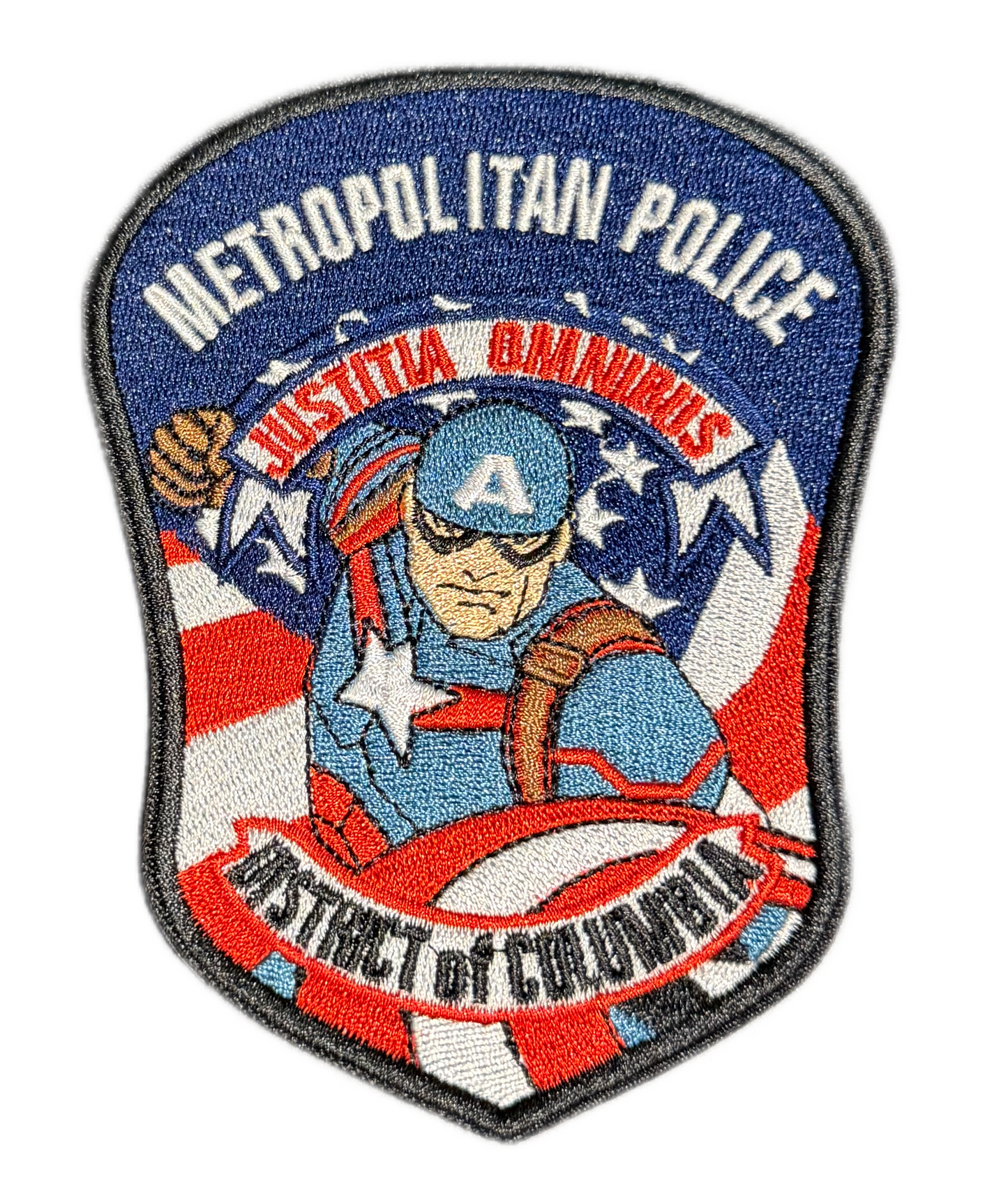 D.C Police Captain America Patch