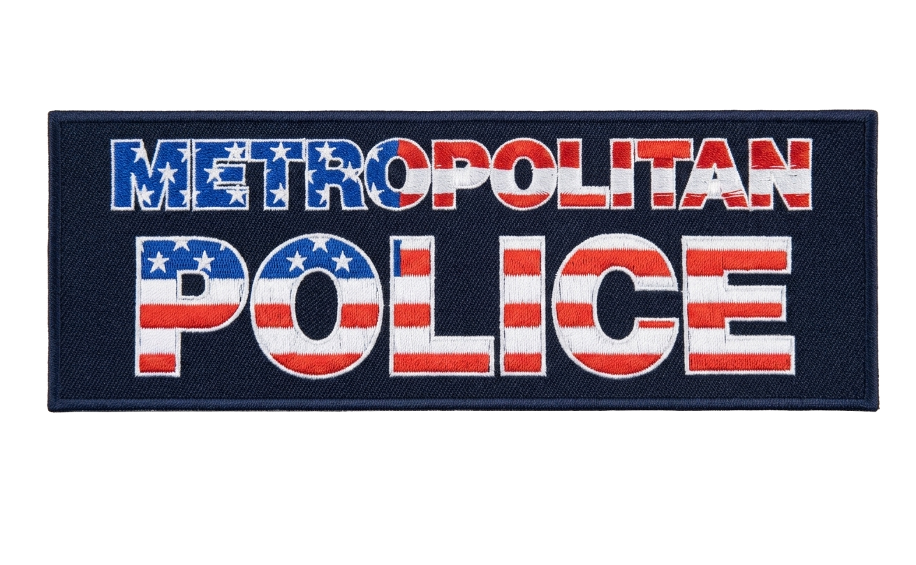 D.C Police USA Back Patch