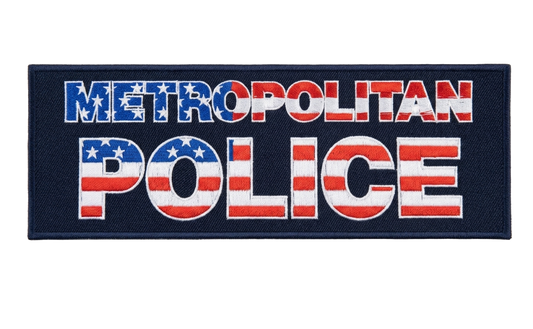 D.C Police USA Back Patch