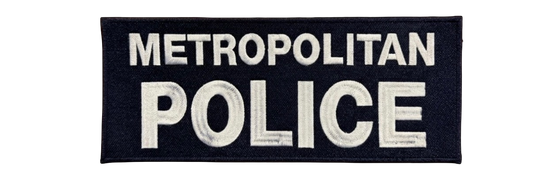 D.C Police Officer Back Patch