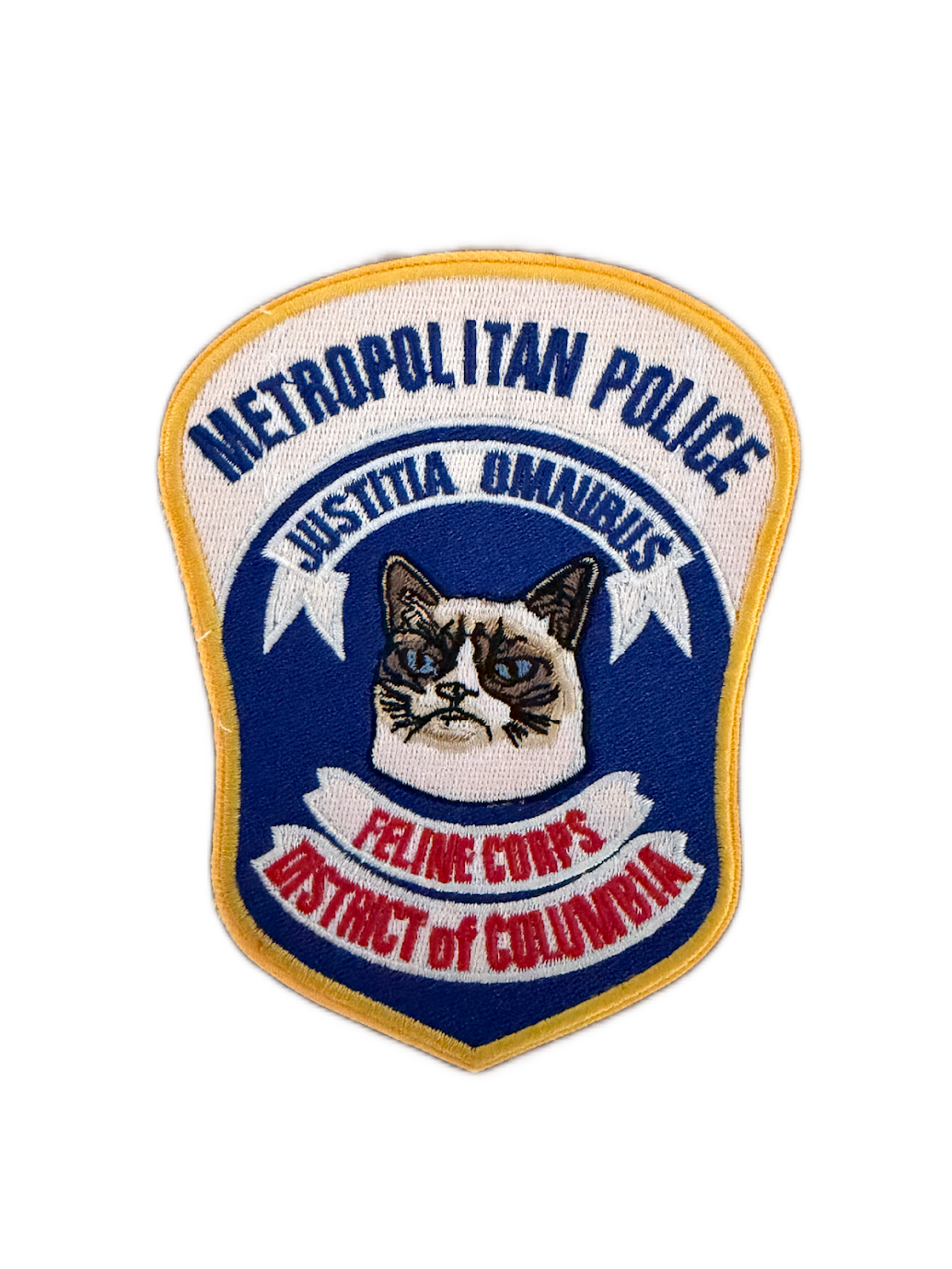 D.C Police Feline Corps Patch