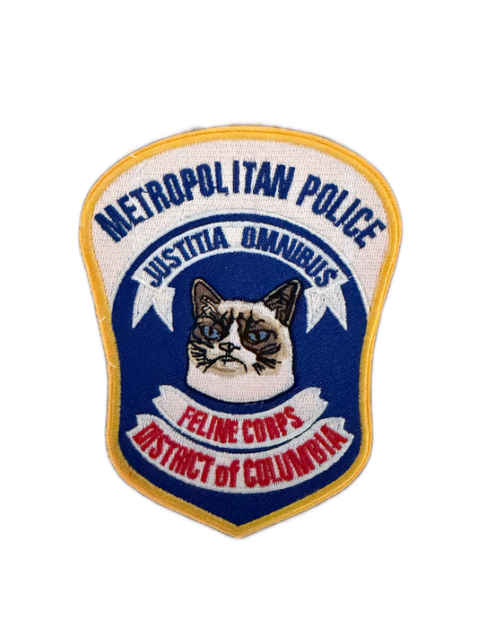 D.C Police Feline Corps Patch