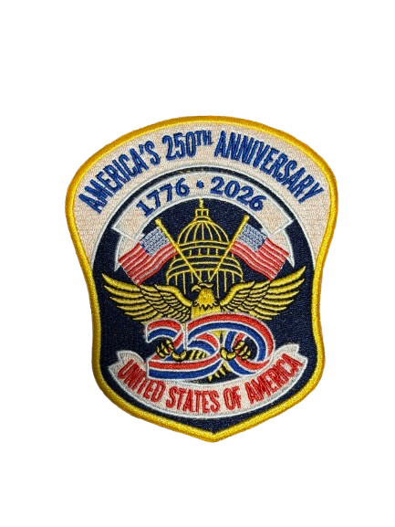 D.C Police USA 250th Anniversary Patch