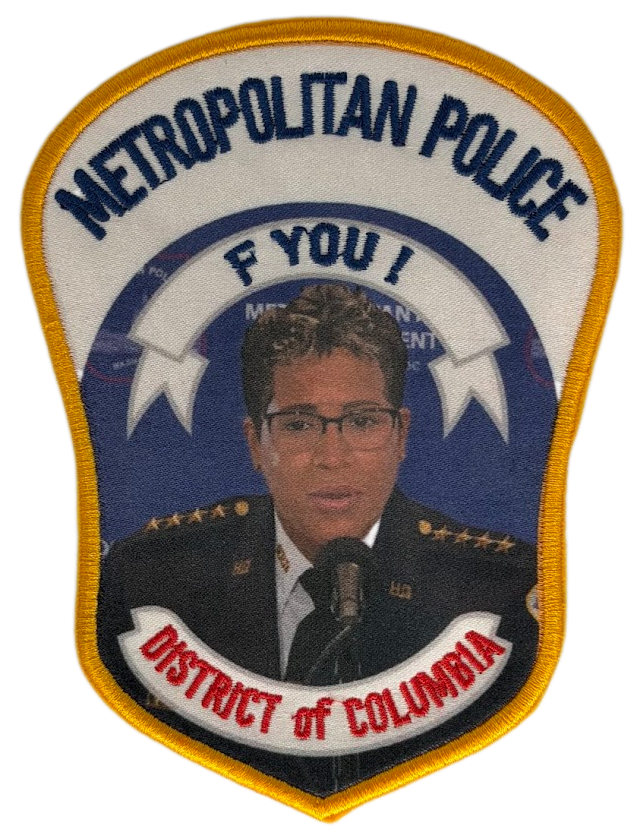 D.C. Police F YOU Patch